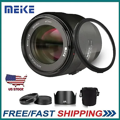 Meike 85mm F1.8 AF STM Full Frame Lens For Sony E-Mount A7 A7R A74 A7R4 A7III • $185