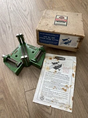 £19.90 • Buy A Vintage Marples No 6808 Corner Clamp & Mitre Cutter - In Original Box