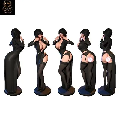 1/24 Resin Figure Unpainted Model Kit Sexy Elvira Clothes Unassembled Toy NEW • $39.70