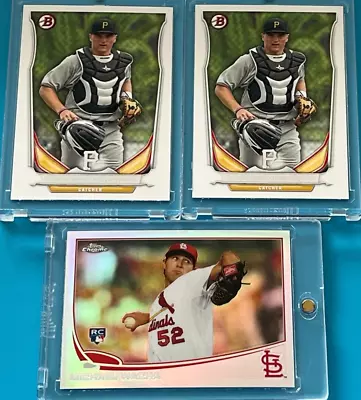 2013 TOPPS CHROME - REFRACTOR - MICHAEL WACHA (RC) SP + 2ct. Reese McGuire RC's • $0.99