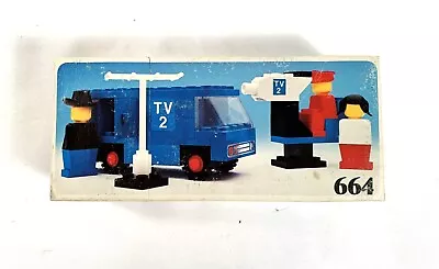 New Vintage Lego Set 664 TV Crew 1977 • $89.95