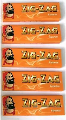 Zig Zag Liquorice Papers 5 10 25 50 • £4.99