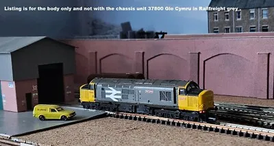 N Gauge Class 37 37800  BR Railfreight Bodyshell Bachmann Farish Respray • £79.99