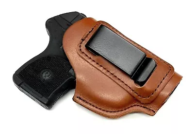 Right Hand Brown Leather IWB Concealment Holster For BABY AUTOS - Choose Gun • $28