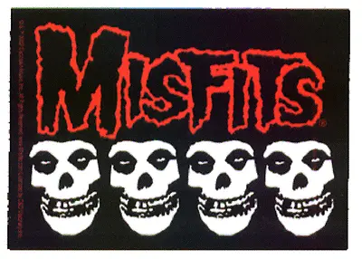 Sticker - Misfits Crimson Ghost Skulls Danzig Metal Punk Band Music Decal #15266 • $8.25