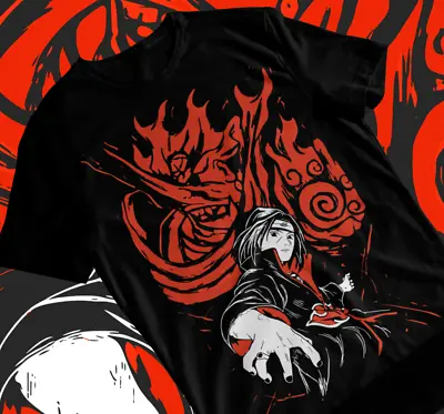 Itachi Uchiha Manga Strip Naruto Anime Manga Unisex Tshirt T-Shirt Soft Tee • $19.20