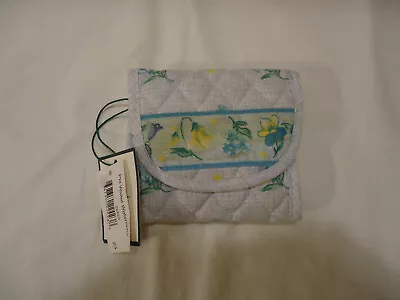 Vera Bradley Watercolor (retired In 1999) Pocket Wallet - • $14.99