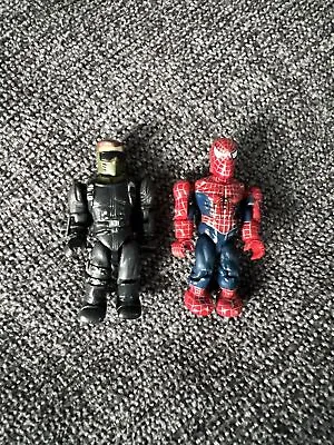 Mega Bloks HARRY OSBORN GREEN GOBLIN Spiderman 3 Mini Action Figures Marvel 2007 • $40