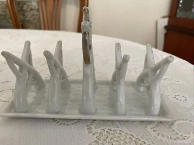 £5 • Buy Vintage 4 Slice Toast Rack Stunning Simplicity 