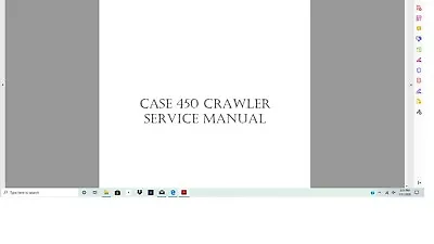 $23.99 • Buy Case 450 Dozer Crawler Service Manual