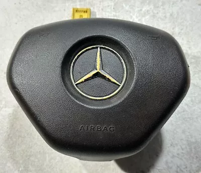 2012 - 2016 Mercedes C250 E400 E550 AIRBAG LEFT STEERING WHEEL AIR BAG OEM BEIGE • $199.99