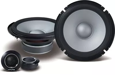 Alpine S2-S65C 160W RMS 6.5  2-way Component Speaker System • $149.95