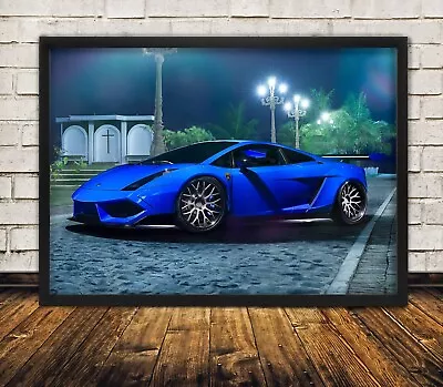 Styled Lamborghini Gallardo - High Quality Premium Poster Print • $34.95