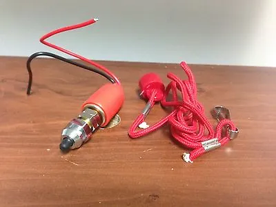 Pactrade Marine Boat Magento Kill Switch Red Cap Rope Lanyard 12V 15A • $17.99