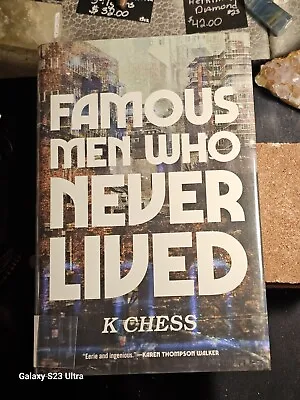 Famous Men Who Never Lived Hardcover K. Chess. Library Book • $6