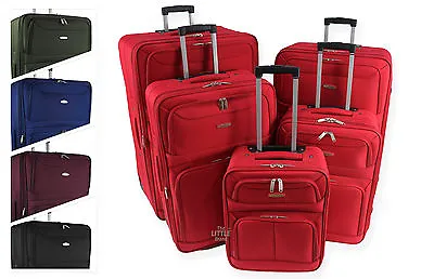 ARIANA Lightweight Luggage Set Suitcase Travel Cabin Bag Hand Luggage - RT42 • £153.95