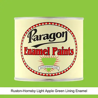 £25.80 • Buy Paragon Paints Ruston Hornsby Light Apple Green Engine Lining Enamel Paint