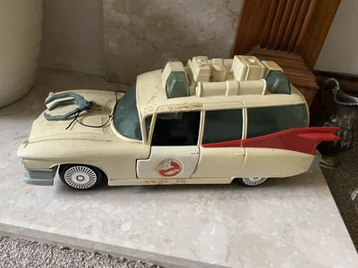 £25 • Buy Vintage 1980's Kenner Ghostbusters Ecto 1 Toy Ambulance Car 14  Inches Long