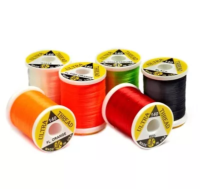 UTC Fly Tying Thread 140 DEN  PRICE IS FOR 2 SPOOLS Choice Of Size • £9.99