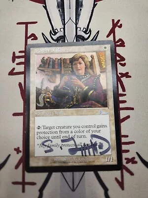 Artist Signed - Scott M. Fischer - Mother Of Runes - Urza's Legacy (ULG) • $11.49