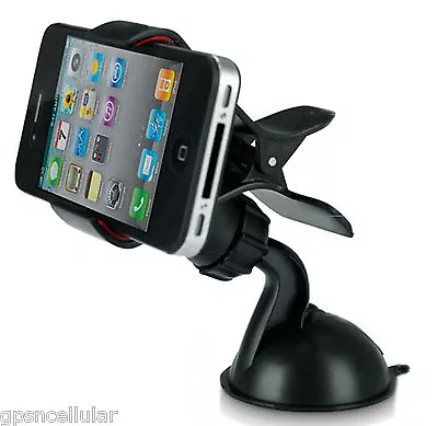 Universal Car Phone Windshield Holder Surface Mount For Iphone Ipod PSP PDA More • $7.49