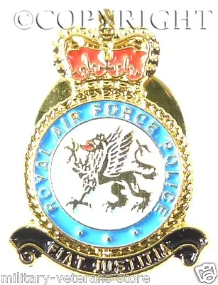 Raf Royal Air Force Police Regimental Lapel Pin Badge • £3.89