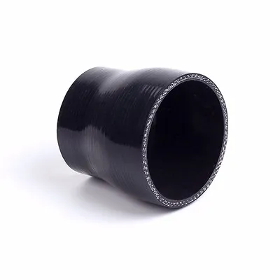 Black 4  To 4.5  102 - 114 Mm Straight Silicone Hose Reducer Turbo Coupler • $7.55