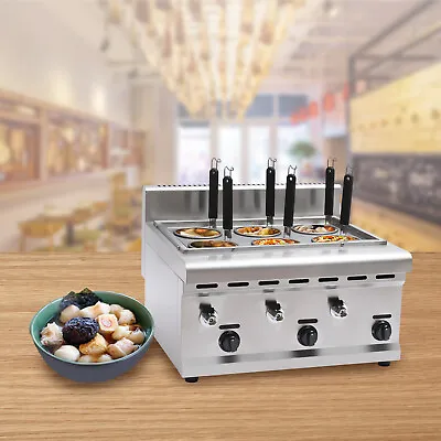 6 Hole Commercial Pasta Cooker Pasta Maker Stainless Noodle Cooking Machine  • $311.60