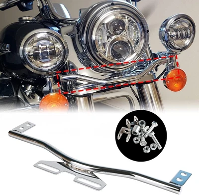 $31.99 • Buy Turn Signal Driving Spot Light Bar For Yamaha V-Star XVS 650 950 1100 Classic US