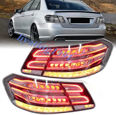 Tail Lights For Benz E-Class W212 2009-2013 Passenger+Driver Rear Lamp Smoked • $501.29