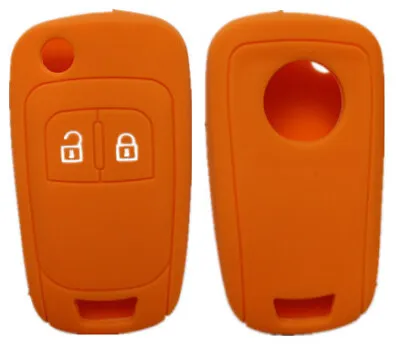 $8.99 • Buy Orange 2 Button Flip Key Cover Suits Chevrolet Holden Colorado Aveo Cruze Trax