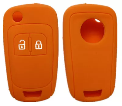 Orange 2 Button Flip Key Cover Suits Chevrolet Holden Colorado Aveo Cruze Trax • $8.99