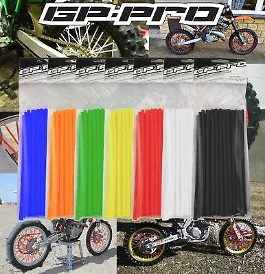 Motocross Spoke Wraps Wheel Spoke Shrouds Skins Wraps Covers Protectors GP-Pro • $7.45