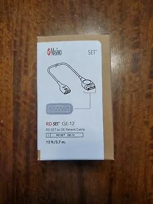 Masimo RD SET To GE Patient Cable RD SET GE-12 12 Ft REF 4085 • $50