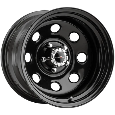 $379.96 • Buy 4-Vision 85 Soft 8 16x8 5x4.5  +0mm Gloss Black Wheels Rims 16  Inch