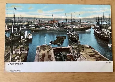 Southampton F.G.O. Stuart No 7161 Vintage Postcard • £3