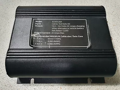 Ridge Ryder 12v 20A Dc-Dc Charger • $99.95