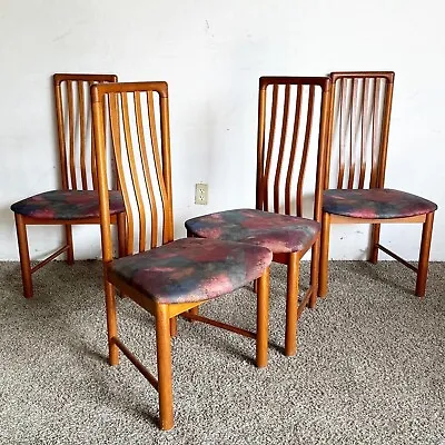 Danish Mid Century Modern Dining Chairs By Boltinge - Set Of 4 • $1295