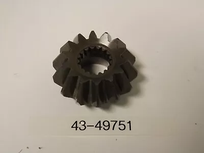 Quicksilver Pinion Gear 43-49751 • $69.99