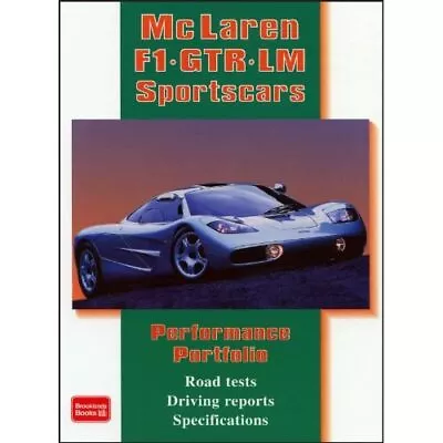 McLaren F1 GTR LM Sportscars Performance Portfolio - Paperback NEW Clarke R.M • £21.73