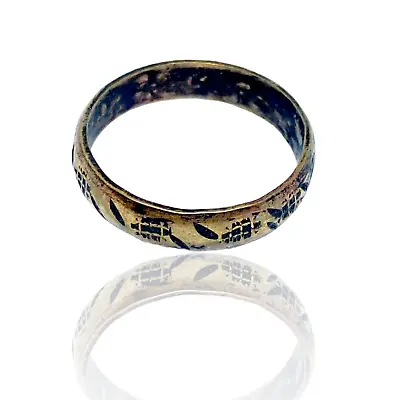 Ancient Gold Color Celtic Dragon Wedding Band Ring Stainless Steel Viking Ring • $0.99