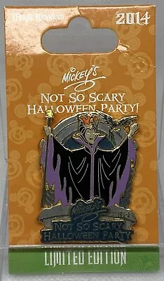 Disney Mickey’s Not So Scare Halloween Party 2014 Maleficent LE 5000 Pin • $25