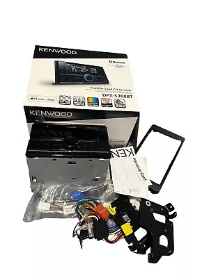 Kenwood Head Unit DPX-5300BT Dual Din CD USB & Bluetooth Box Extras • $162