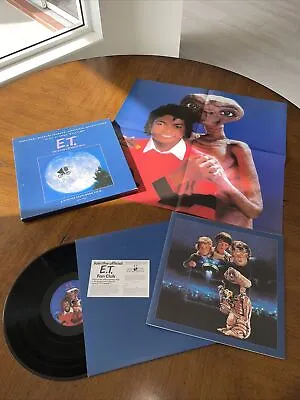 Michael Jackson ET Extra Terrestrial Box Set Record LP Fan Club MCA 70000 Poster • $59.99