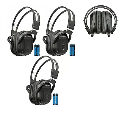 3 Fold In Wireless Headphones For Volvo Vehicles IR Rear TV DVD New Headsets 601 • $36.99