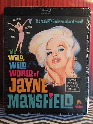 THE WILD WILD WORLD OF JAYNE MANSFIELD *NEW/Sealed* Blu-ray. SEVERIN. Reg-FREE • £6.50