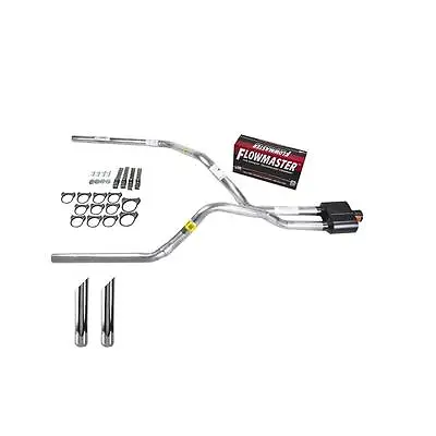 S10 / S15 95-01 Dual Exhaust 2.5 Pipe Flowmaster Super 10 SW Tip • $275.61