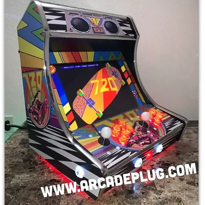 Atari 720 Multicade Tabletop Bartop Arcade Cabinet + Raspberry Pi Build • $1049.99