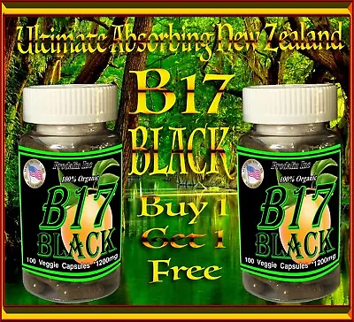 USA's Ultimate Absorbing Vitamin B17 1200mg Bitter Apricot Kernel Seed Extract • $25.20