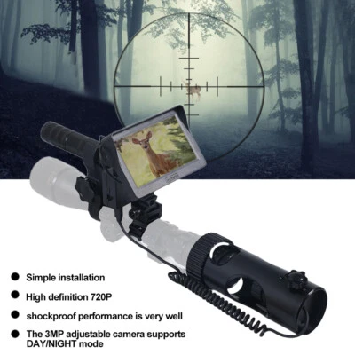 £95.99 • Buy 4.3 Inch Screen 850nm FHD Camera Wildlife Hunting Trap Night Vision IR Scope UK